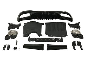 Difusor Trasero Mercedes W206 Sedan / SW Look C63
