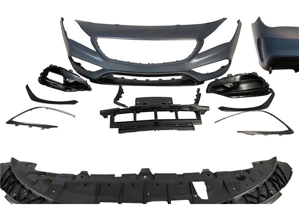 Kit Carrocería Mercedes W117 13-16 4P / SW LCI Look AMG A45 Parrilla