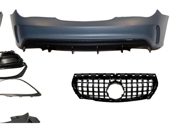 Kit Carrocería Mercedes W117 13-16 4P / SW LCI Look AMG A45 Parrilla