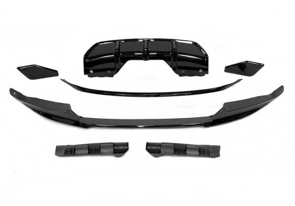 Kit De Carrocería BMW F16 X6 Look M Performance Brillante Negro