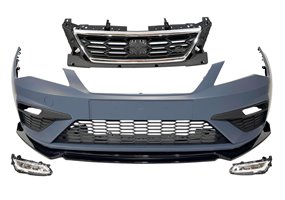 Paragolpes Delantero Seat Leon F5 2013-2019 Look FR Spoiler