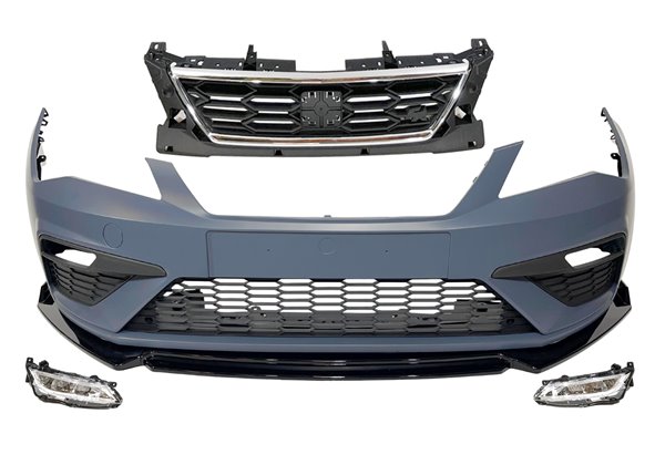 Paragolpes Delantero Seat Leon F5 2013-2019 Look FR Spoiler