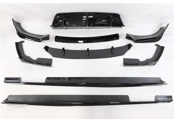 Kit De Carrocería BMW G06 X6 Look M Performance Brillante Negro