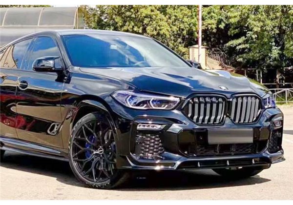 Kit De Carrocería BMW G06 X6 Look M Performance Brillante Negro