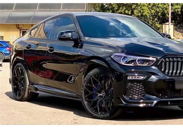 Kit De Carrocería BMW G06 X6 Look M Performance Brillante Negro