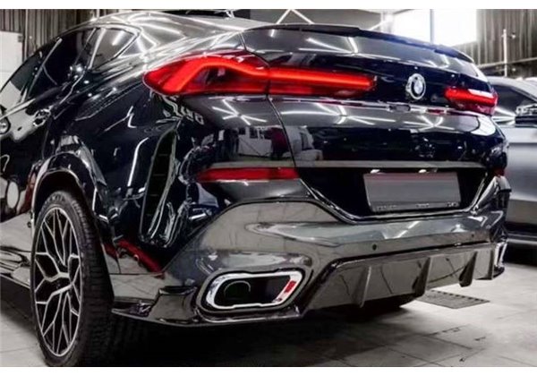 Kit De Carrocería BMW G06 X6 Look M Performance Brillante Negro