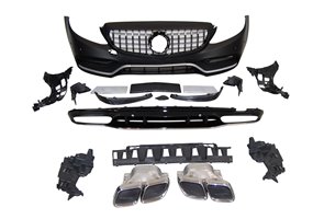 Kit De Carrocería Mercedes W205 2019 4P / SW Look AMG C63