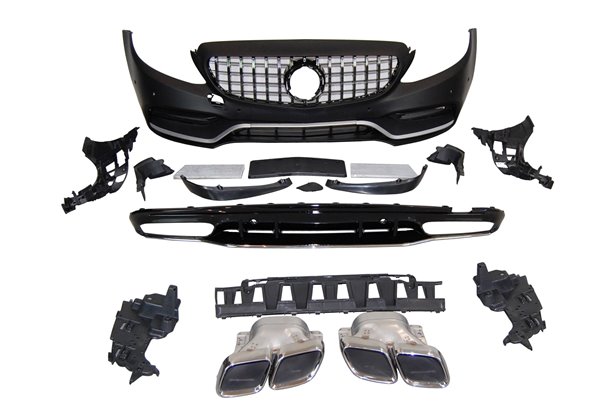 Kit De Carrocería Mercedes W205 2019 4P / SW Look AMG C63