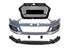 Paragolpes Delantero Audi A3 2016-2019 4 Puertas / Cabriolet Look RS3