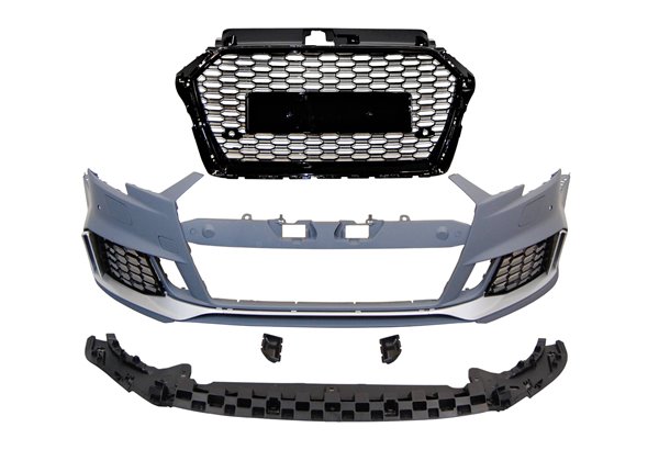 Paragolpes Delantero Audi A3 2016-2019 4 Puertas / Cabriolet Look RS3