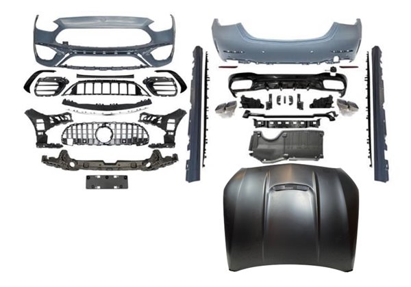 Kit De Carrocería Mercedes W206 4 Puertas Look AMG C63