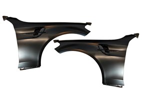 Aletas MERCEDES W205 2014-2021 4P/COUPE/ESTATE Look GT Metal