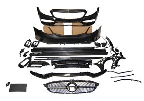 Kit De Carrocería Mercedes W205 4P 2014-2021 Look C63 2019 Diamond