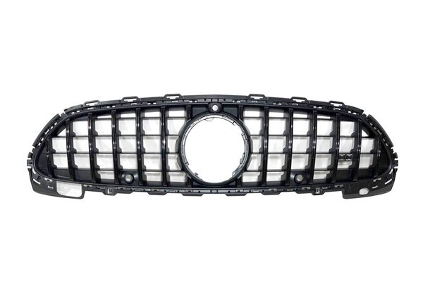 Parrilla Mercedes W206 2022+ Look GT Full Black Cámara
