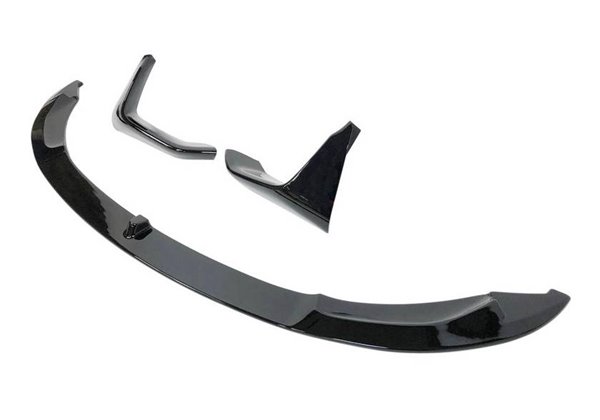 Spoiler Delantero BMW F80 M3/ F82 M4/ F83 M4 Look PERFORMANCE Negro brillo