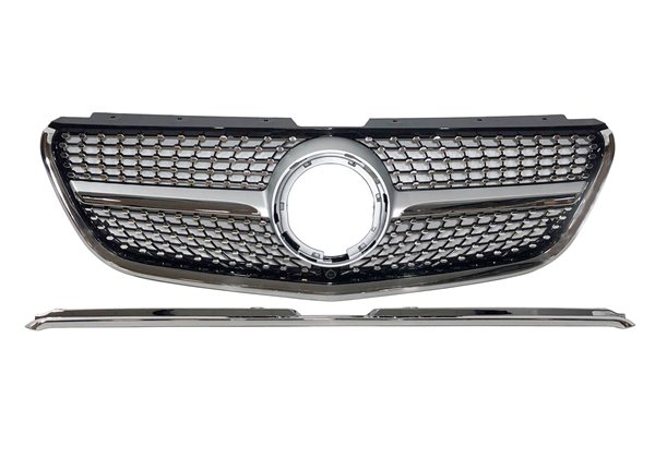 Parrilla Mercedes Vito W447 2022+ Look Diamond