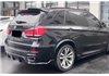 Difusor Taloneras BMW X5 F15 Look M-Performance Negro Brillante