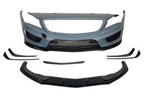 Paragolpes Delantero Mercedes W117 13-15 4P / SW Look AMG A45 Spoiler