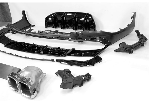 Kit De Carrocería Mercedes X253 GLC 2020+ Look AMG GLC63