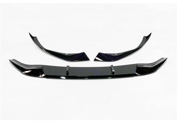 Spoiler Delantero BMW G30 LCI Look M Performance Brillante Negro
