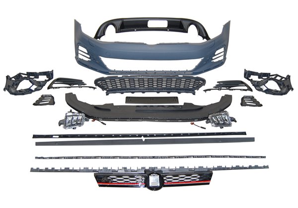 Kit De Carrocería Volkswagen Golf 7.5 3/5P Facelift Look GTI ABS