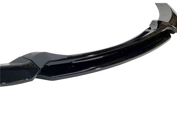 Spoiler Delantero BMW E82 / E88 2020+ Look M SPORT Brillante Negro