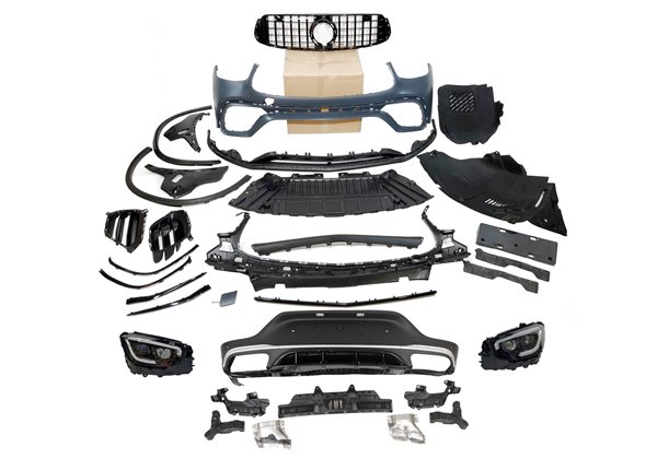 Kit De Carrocería Mercedes GLC X253 COUPE 2016-2019 Look 2020 GLC63