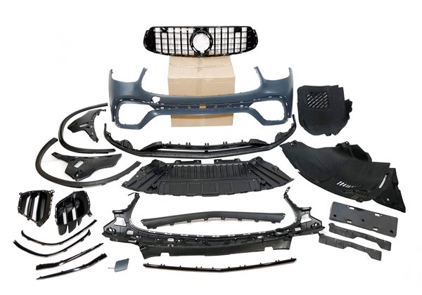 Kit De Carrocería Mercedes GLC X253 COUPE 2016-2019 Look 2020 GLC63