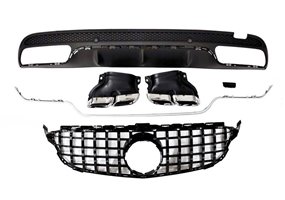 Kit De Carrocería Mercedes W205 2014-2018 4P / SW Look AMG C63