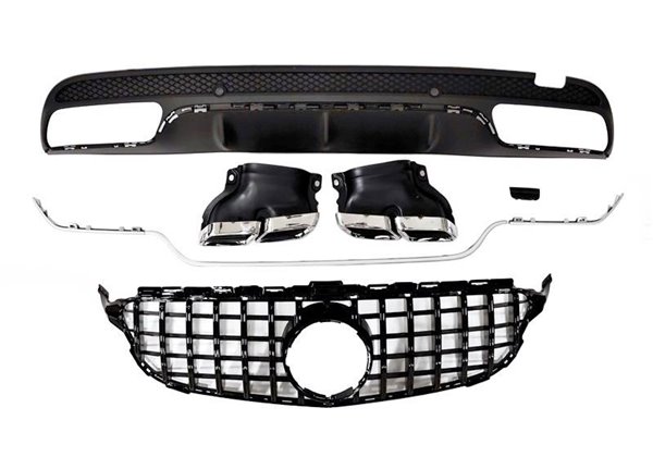 Kit De Carrocería Mercedes W205 2014-2018 4P / SW Look AMG C63