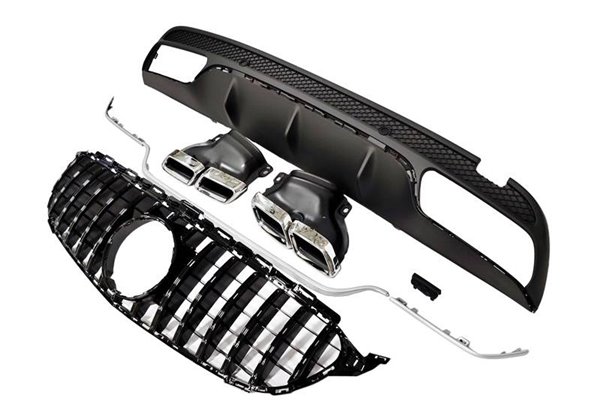 Kit De Carrocería Mercedes W205 2014-2018 4P / SW Look AMG C63