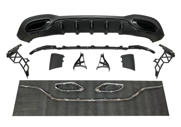 Difusor Trasero Mercedes W177 Look AMG