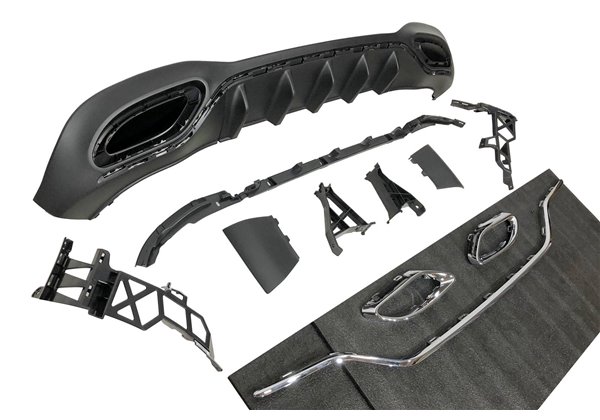 Difusor Trasero Mercedes W177 Look AMG