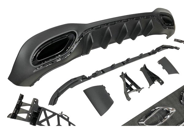 Difusor Trasero Mercedes W177 Look AMG