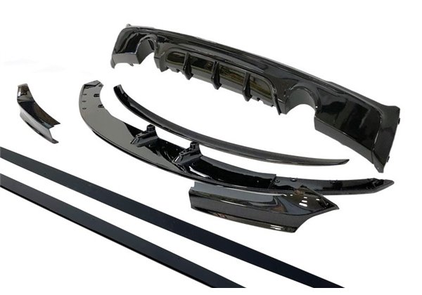 Kit De Carrocería BMW F22 / F23 Look M Performance Brillante Negro