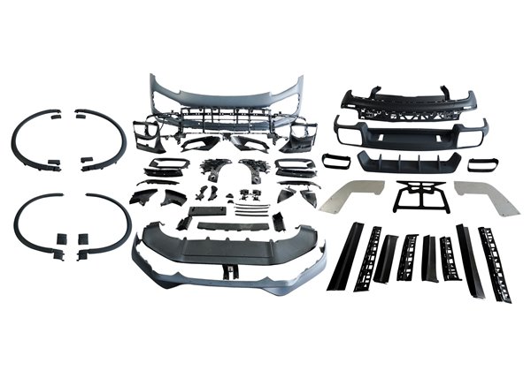 Kit De Carrocería Porsche Cayenne 9Y0.1 2018-2023 Look Turbo