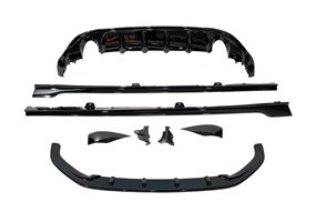 Kit De Carrocería Volkswagen Golf 7.5 GTI Look TCR Brillante Negro