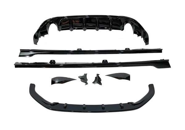 Kit De Carrocería Volkswagen Golf 7.5 GTI Look TCR Brillante Negro
