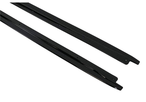 Difusor Taloneras BMW X6 F16 Look M-Performance Negro Brillante