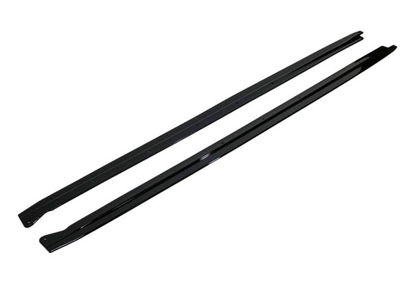 Difusor Taloneras BMW X6 F16 Look M-Performance Negro Brillante