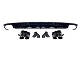 Difusor Trasero Audi A6 / A6 Avant C8 Look S6