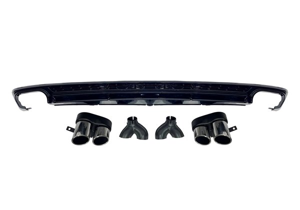 Difusor Trasero Audi A6 / A6 Avant C8 Look S6