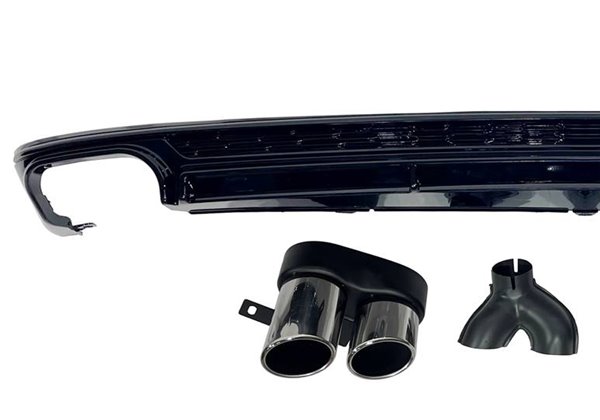 Difusor Trasero Audi A6 / A6 Avant C8 Look S6