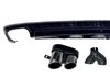 Difusor Trasero Audi A6 / A6 Avant C8 Look S6