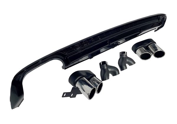 Difusor Trasero Audi A6 / A6 Avant C8 Look S6