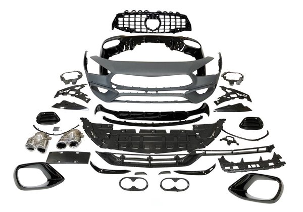 Kit De Carrocería Mercedes W118 CLA Sedan Look A45