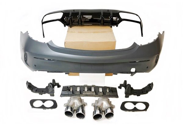 Paragolpes Trasero Mercedes W205 Coupe 14-18 / 19+ Look E53