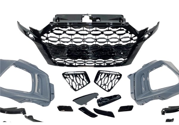 Paragolpes Delantero Audi A3 3 Puertas / Sportback 2017-2019 Look RS3 21