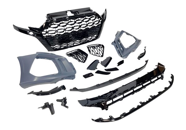 Paragolpes Delantero Audi A3 3 Puertas / Sportback 2017-2019 Look RS3 21