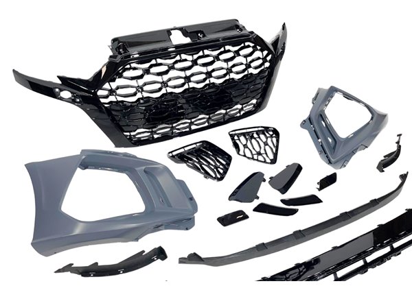 Paragolpes Delantero Audi A3 3 Puertas / Sportback 2017-2019 Look RS3 21